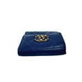 thumbnail image 6 of Pre-Owned CHANEL Matelasse Coco Mark Lambskin Bifold Wallet, Blue, 28640 (Good), 6 of 10