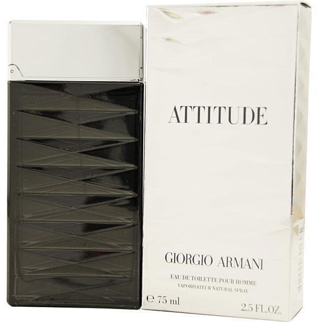 Attitude Cologne by Giorgio Armani for Men EDT Spray 2.5 Oz