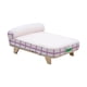 thumbnail image 3 of Cama elevada para gatos, cojín para perrera, nido lavable, cojín para mascotas con colchón extraíble, para sofás, sofás de interior y exterior, sillas violeta y, 3 of 8