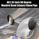 thumbnail image 2 of 2uds OD 2.01 Pulgadas 90 Grados Curva Escape Tubo Mandril Curva Codo, 2 of 7