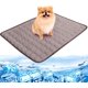 thumbnail image 1 of Alfombrilla refrescante para perros, cojín refrescante, alfombrilla para perros, alfombrilla para gatos, manta para perros, alfombrilla XXL para verano, material multifuncional (marrón, XL), 1 of 5