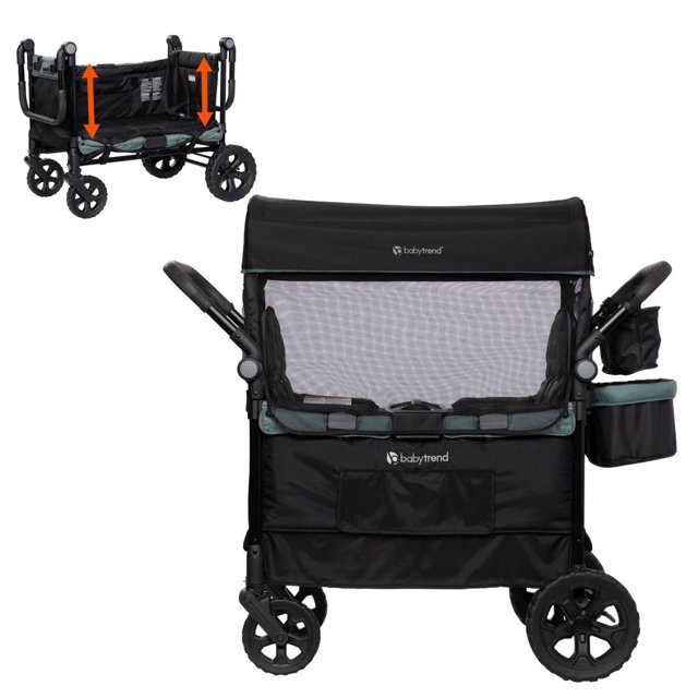 Poussette 2 en 1 Baby Trend Quest PLUS pour les nourrissons et les tout-petits