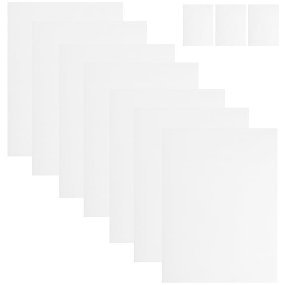 FRCOLOR 10Pcs Blank White Foam Board for Multiuse Craft and Floral Arrangements