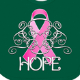 thumbnail image 4 of Inktastic Hope- Pink Ribbon Breast Cancer Awareness Boys or Girls Baby Bib, 4 of 4