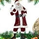 thumbnail image 3 of Disfraz de cosplay de Papá Noel, edición de lujo, traje de actuación para pareja con baile navideño, 3 of 5