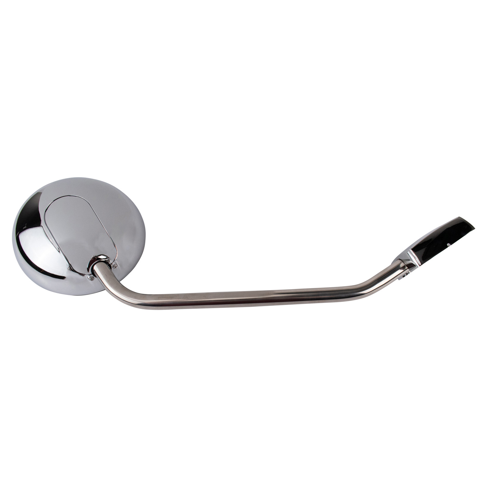 TRQ Driver Passenger Side Hood Mounted Mirror Manual Chrome Housing Fits 2013-2025 Kenworth T680