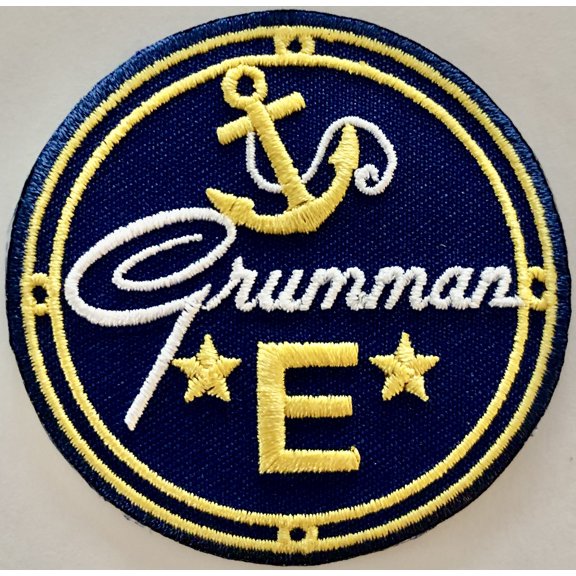 WWII Navy "E" Award Embroidered Patch