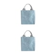 thumbnail image 4 of Injueey Bolsa de almuerzo reutilizable portátil, fiambrera aislada, tela de lona con papel de aluminio, bolso de mano para almuerzo para mujeres/hombres Type1 NO1 Injueey CBP106735, 4 of 5