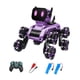 thumbnail image 2 of Robot de juguete RC inteligente para perros, robot de acrobacias RC con música y ojos LED Doble poder, 2 of 9