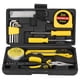 thumbnail image 1 of Kit de herramientas de mano para el hogar, 19 Uds., con estuche de almacenamiento, juego de reparación, Kit de herramientas de Hardware para proyectos de bricolaje, 1 of 5