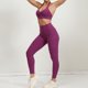 thumbnail image 2 of Traje de ejercicio de fitness para yoga con cintura en V y bolsillos laterales en la cadera con tirantes ajustables tipo halter, 2 of 6
