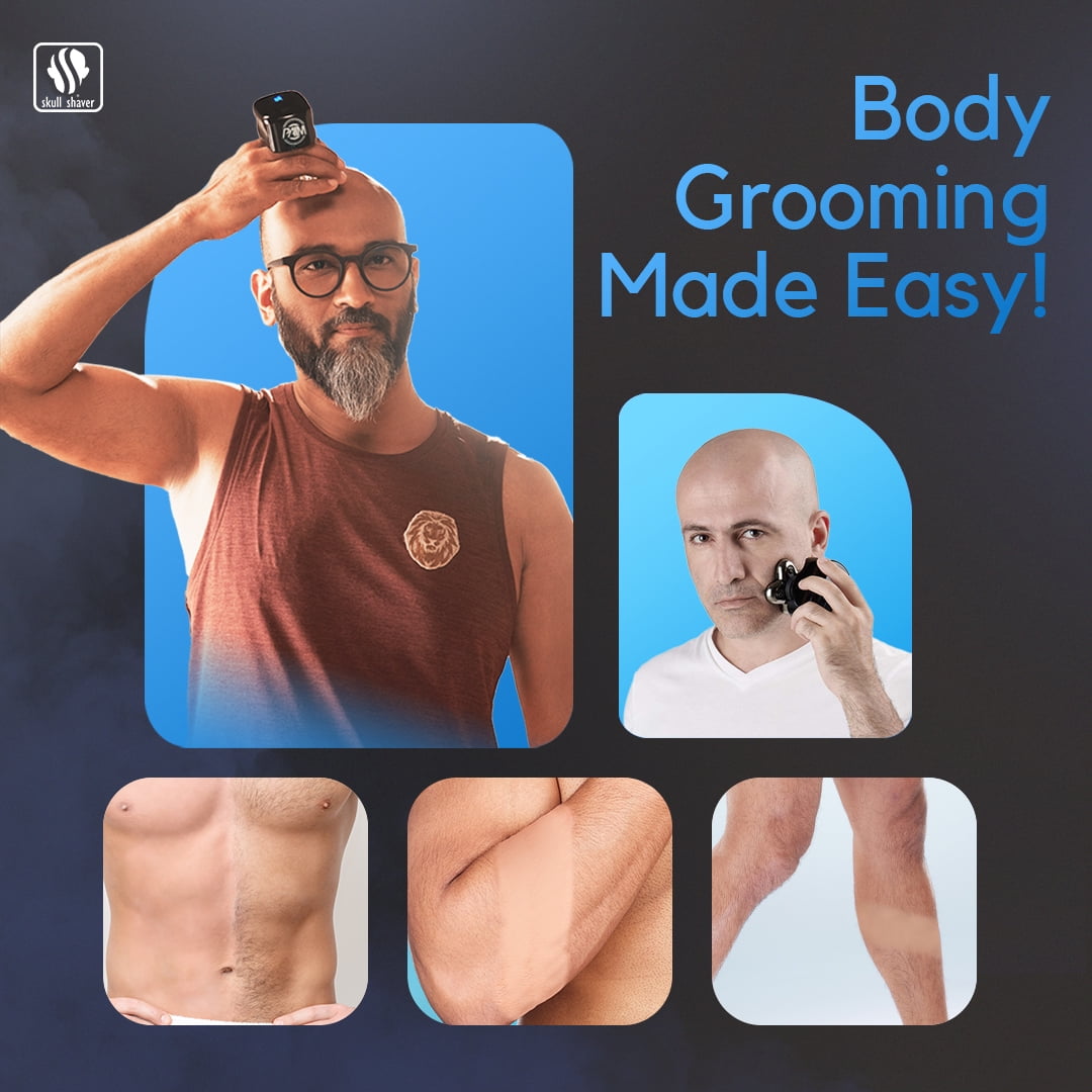 Palm MX5 Head & Face Shaver | 2025 Version | Upgraded with