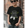 thumbnail image 3 of Mikrdoo 14 Kid Boys Tops 15 Years Big Boys Cartoon Game Console Print Summer Casual Short Sleeve Letter Print T-Shirts,As Gift, 3 of 9