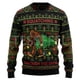 thumbnail image 3 of Suéter feo de Navidad para cosplay, dibujo de perro, gato, Papá Noel, tatuaje de manga larga, impresión 3D, otoño e invierno, jersey informal Harajuku 14, 3 of 5