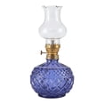 thumbnail image 2 of Vintage Kerosene Lamp Crystal Glass Oil Lantern with Adjustable Wick Decorative Light for Home Garden Camping Ambiance, 2 of 7
