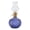 Blue, variant on Vintage Glass Kerosene Lamp, Retro Style Oil Lamp with Transparent Glass Shade, Adjustable Flame Retro Kerosene Hurricane Lamp,For Home Decor, Ambient Lighting and Festive Scene Decoration-(Blue)