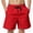 Red, variant on Kids Quick Dry Swim Trunks Boys Board Shorts Elastic Waist Beach Bathing Suit Summer Holiday Pool Bottoms with Drawstring Red,12-13Years