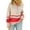 Hot Pink, variant on Vedolay Fall Sweater Women's Crewneck Oversized Pullover 2023 Fall Cable Knit Long Sleeve Sweaters,Khaki M