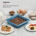thumbnail image 5 of KitchenAid Aluminized Steel Nonstick 9-inch Square Cake Pan and Baking Dish, Blue Velvet, 5 of 8