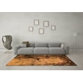 thumbnail image 3 of Ahgly Company Indoor Rectangle Oriental Orange Industrial Area Rugs, 2' x 5', 3 of 4