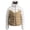 Bright White/Dune, variant on Infinity Down Jacket W color: Bright White/Dune size: L (10143-24-20007-L)