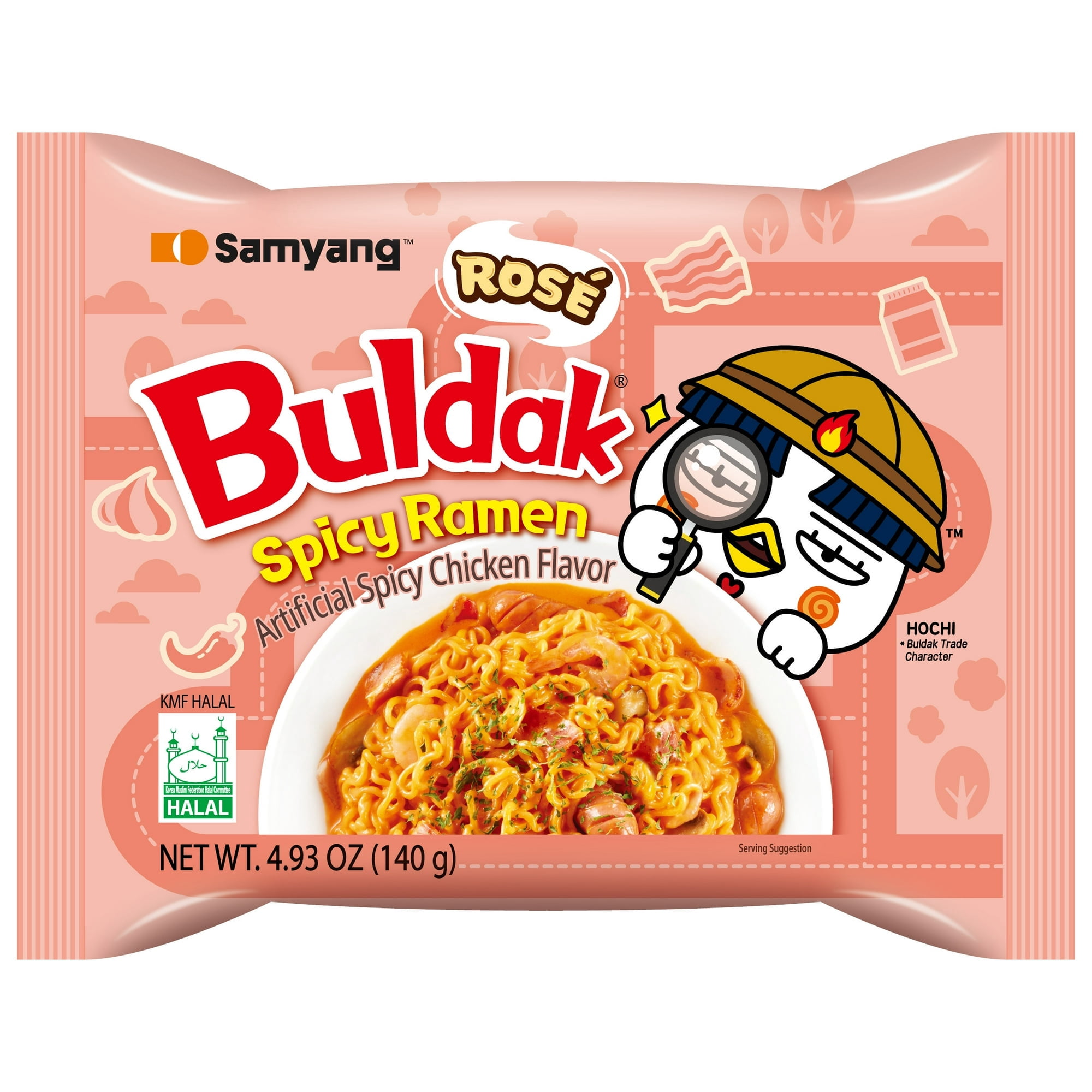 Samyang Buldak Rose Ramen 5-pack ,pack of 2