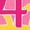 Hot Pink, variant on Inktastic 4th Birthday Princess Girls Crown Girls Toddler T-Shirt