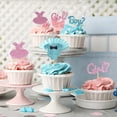 thumbnail image 4 of Clearance Party Toppers under $5,Blue And Gender Reveal Cake Topper For Baby's Birthday, 4 of 5