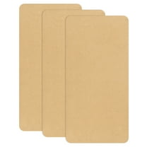 Uxcell 3-Pack Polyester Repair Patches, 7.9 x 3.9" Self-Adhesive Fabric Repair Patches for Sofas, Camel