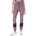 thumbnail image 1 of Material Girl - Pantalones jogger atléticos con cordón para mujer, morado, pequeño, 1 of 2