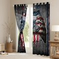 thumbnail image 3 of Feelyou Video Game Console Blackout Curtains Set of 2 (52x84 Each) for Boy, Retro American Flag Window Curtains, Cartoon Gamepad Curtains and Drapes, Black Out Curtains Decor, 3 of 6