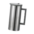 thumbnail image 4 of Jarra de agua de agua de acero inoxidable jarra 1800 ml de té práctico té té versátil jarra de metal jarra para festival de campamento en, 4 of 9