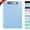01#Light blue, variant on Bxaolu Plastic Clipboards, A4 Clip Board 8.5x11 for Home Office, Size 9" x 12.5" with Low Profile Clip, Office Supply, Light Blue