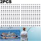 thumbnail image 5 of Juego 60 Uds. 10 Grupos Tapón Frijoles Espaciales Goma Línea Pesca Carpa (Oval L), 5 of 8