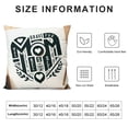 thumbnail image 6 of Acheng  Mom Gifts from Daughter,Son,Christmas Birthday Gifts for Mom,Gifts for Mom, Mom Brave Beautiful Strong Selfless Pillow Covers 2pcs 22x22in, 6 of 6