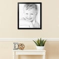 thumbnail image 3 of ArtToFrames 22" x 25" Satin Black Double Step Lip Picture Frame, 22x25 inch Black Wood Poster Frame (WOM-1418), 3 of 7