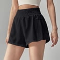 thumbnail image 5 of Maqroz Womens High Waisted Athletic Shorts Pleated Side Panels Lightweight Breathable Summer Casual Outfits for Running Gym Workout Tennis with Pockets, 5 of 5