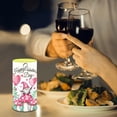 thumbnail image 3 of COEQINE Bunny Eggs Butterfly Cross Wood Grain Flameless LED Candle Flickering Wick Electric Candles with Remote Timer Color Changing Fake Pillar Candle for Easter Home Indoor Wedding Decoration, 3 of 7
