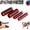 Dark Red, variant on Universal Silicone Handlebar & Brake Lever Grip Covers,Non-Slip Wrap-Around Motorcycle Grips with Brake Lever Grip Wrap,Motorcycle Handlebar Tape
