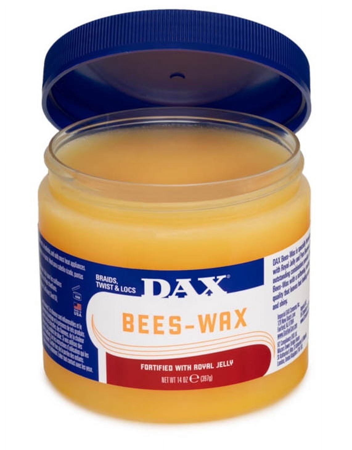 Dax Bees Wax Fortified with Royal Jelly, 14 Oz, 2 Pack