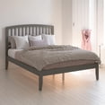 thumbnail image 1 of Richmond Full Solid Wood Platform Bed in Grey, 1 of 9