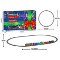 thumbnail image 1 of Christmas Toy Train Electric Rail Car Lights Children Car Gift, 1 of 5