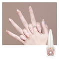 thumbnail image 2 of WIFKLSIIPG Water Based Nail Polish Micro Glue Quick Drying Non Baking Durable Non Peelable Student Sequins Fine Flash Manicure Set 7.5ml, 2 of 3