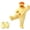 Yellow, variant on Dagaeig Kids Silly Big Mouth Monster Wearable Onesie Funny Cozy Hooded Plush One Piece Loungwear