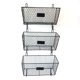 thumbnail image 3 of Cesta de Metal Zimtown 3 uds organizador Triple Vintage negro estilo Moderno, 3 of 5