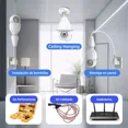 thumbnail image 2 of Nanwei Foco Con Camara De Seguridad Wifi, 2mp Camara De Foco, Icsee O Tris Home App, Base E27, Audio Bidireccional, Visión Nocturnadetección De Movimiento Con Alerta, Compatible Con Alexa, 2 of 8