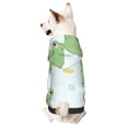 thumbnail image 1 of Fotbe Kawaii Frogs Sudadera con Estampado para Perros Pequeños – Suéter con Capucha para Mascotas, Tela Suave de Forro Polar con Bolsillo-X-Large, 1 of 7