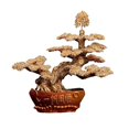 thumbnail image 1 of Adornos de cristal for árbol de la fortuna, artesanías decorativas for el árbol del dinero, obras de arte for la riqueza en el hogar y la sala de estar., 1 of 3
