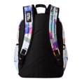 thumbnail image 3 of Justice Girls 17" Laptop Backpack Iridescent Silver Multi-Color Splatter, 3 of 5