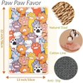 thumbnail image 2 of Tapete rascador de sisal para gatos, de 22 x 13 pulgadas, para piso de pared, muebles de sofá, tablero de postes rascadores para gatos con cinta de velcro, protector de muebles antiarañazos, 2 of 5